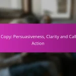 Ad Copy: Persuasiveness, Clarity and Call to Action